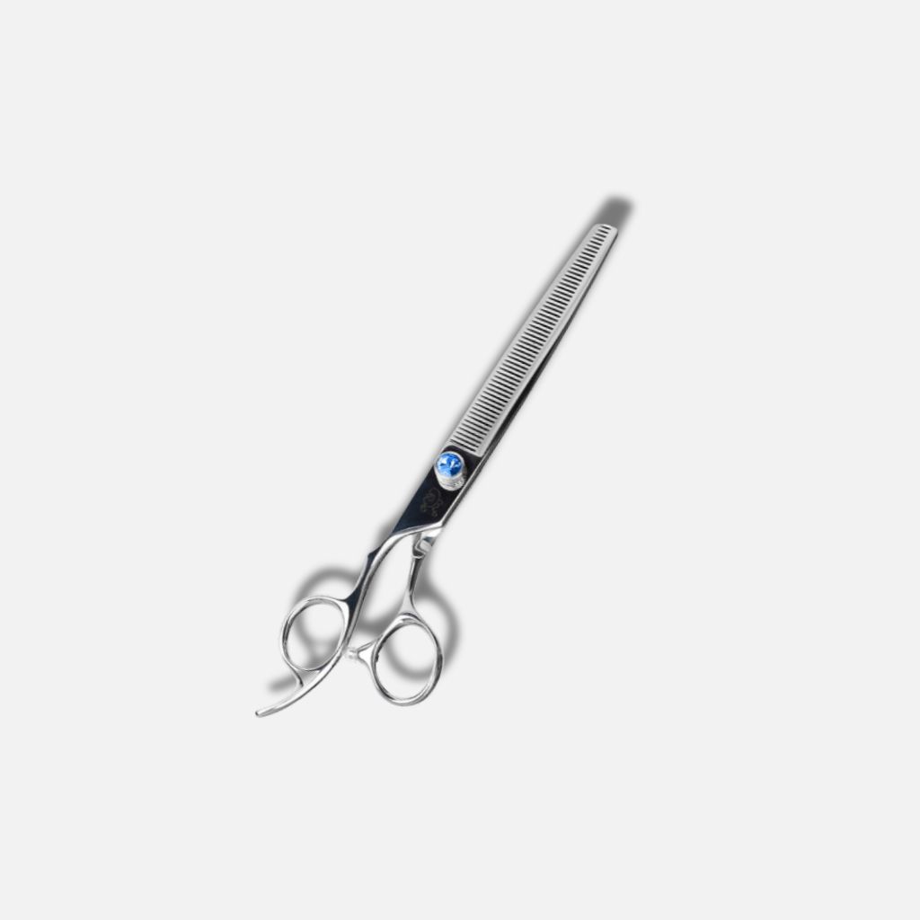 Left-Handed Thinning Shears for Pet Grooming - Precision Styling Tools